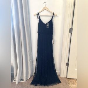 Adrianna Black Gown